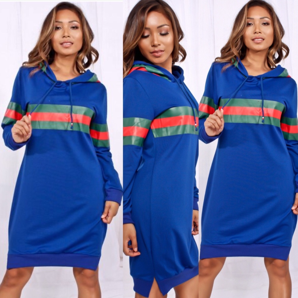 New.. Blue Comfy Dress